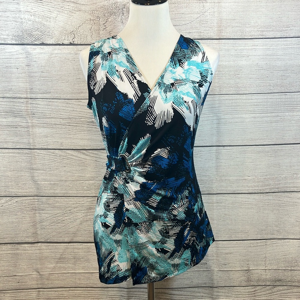 Michael Kors Asymmetrical Sleeveless Top